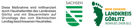 Logo vom Freistaat Sachsen und Landkreis Görlitz